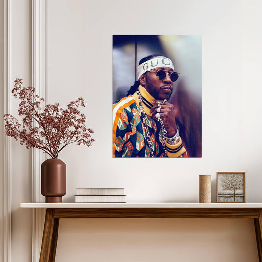 2 Chainz Studio Shot | Music Poster | Trap Music Fan Gift - Music Poster