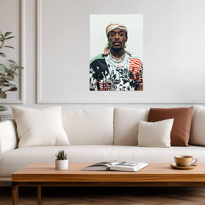 Lil Uzi Vert Print | Hip Hop Rap Poster - Music Poster