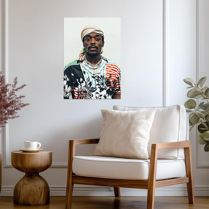 Lil Uzi Vert Print | Hip Hop Rap Poster - Music Poster