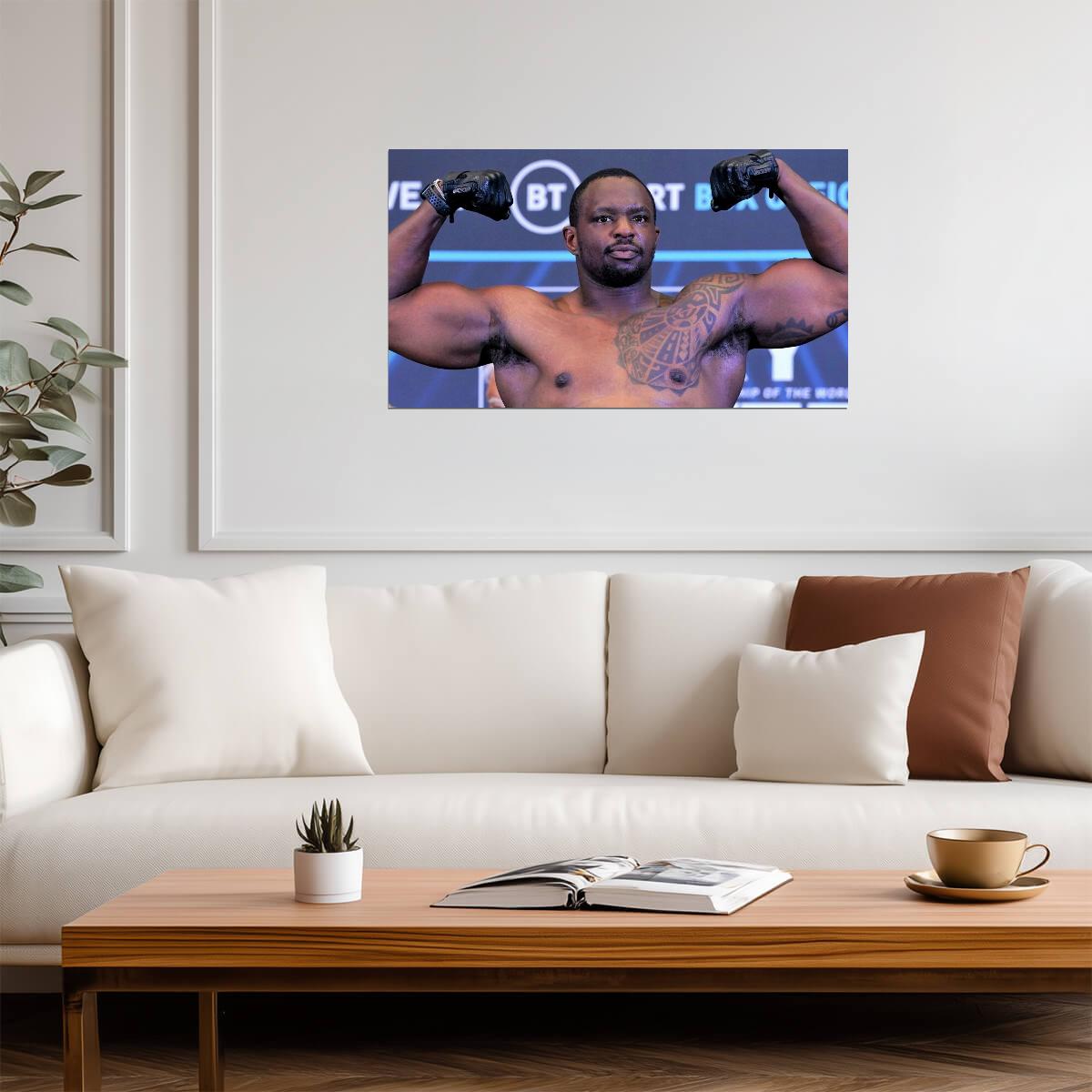 Dillian Whyte | Boxer Portrait | Combat Sports Poster - Sports Poster