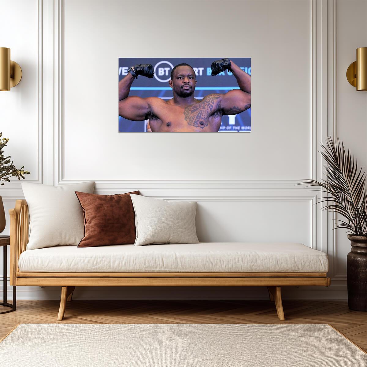 Dillian Whyte | Boxer Portrait | Combat Sports Poster - Sports Poster