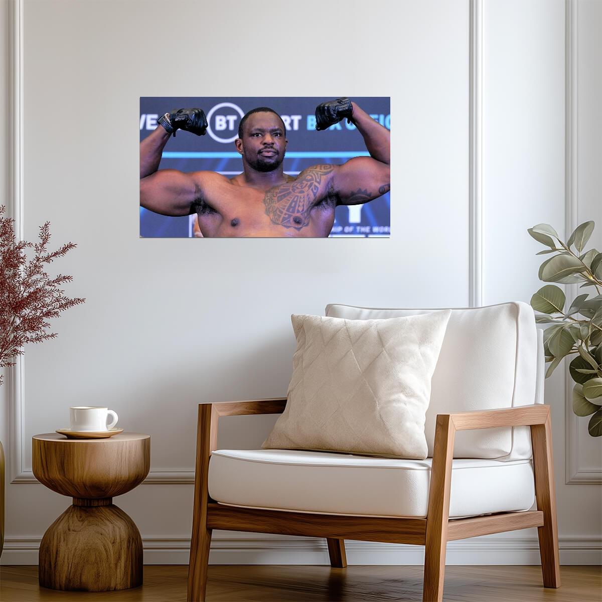 Dillian Whyte | Boxer Portrait | Combat Sports Poster - Sports Poster