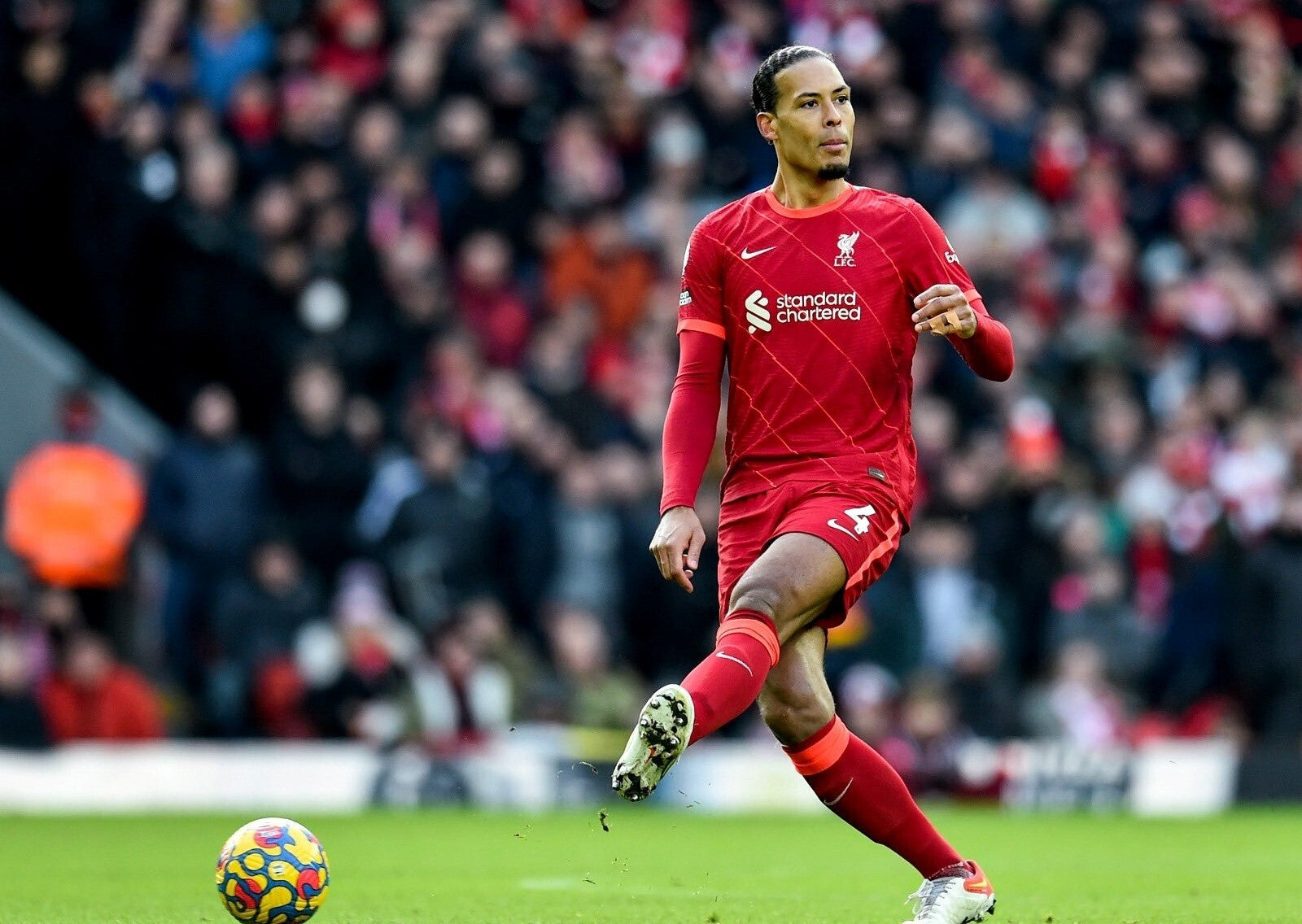 Virgil van Dijk Liverpool FC | Soccer Poster | Sports Legend Art - Sports Poster