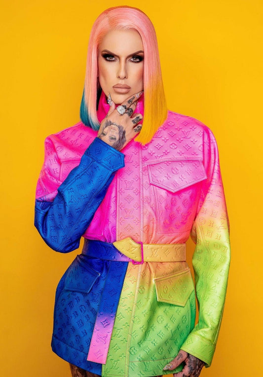 Jeffree Star | Vibrant Portrait | Influencer Poster - Celebrities Poster