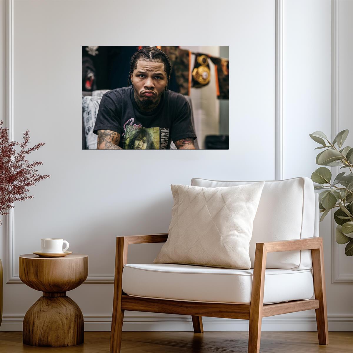 Gervonta Tank Davis | Boxing Champion Poster | Combat Sports Legend Art - Sports Poster