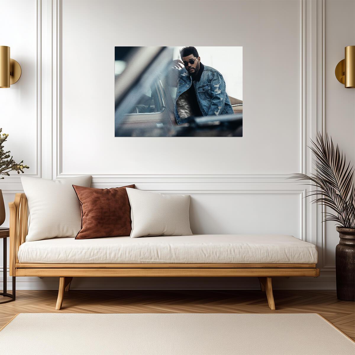 The Weeknd Starboy Era Photoshoot | Modern R&B Poster | Music Celebrity Wall Art - Music Poster