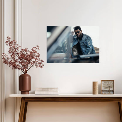 The Weeknd Starboy Era Photoshoot | Modern R&B Poster | Music Celebrity Wall Art - Music Poster