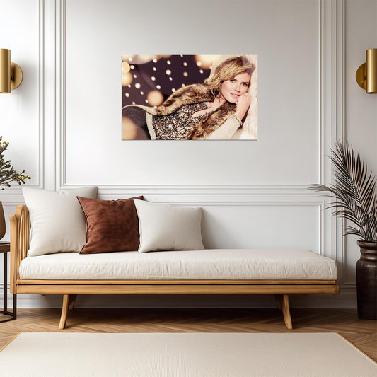 Heidi Klum | Warm Tone Photo | Fan Gift Poster - Celebrities Poster