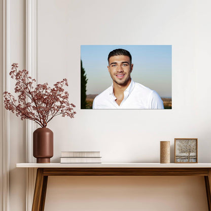 Tommy Fury British Boxer | Professional Boxing Portrait Poster | Combat Sports Wall Art - Sports Poster