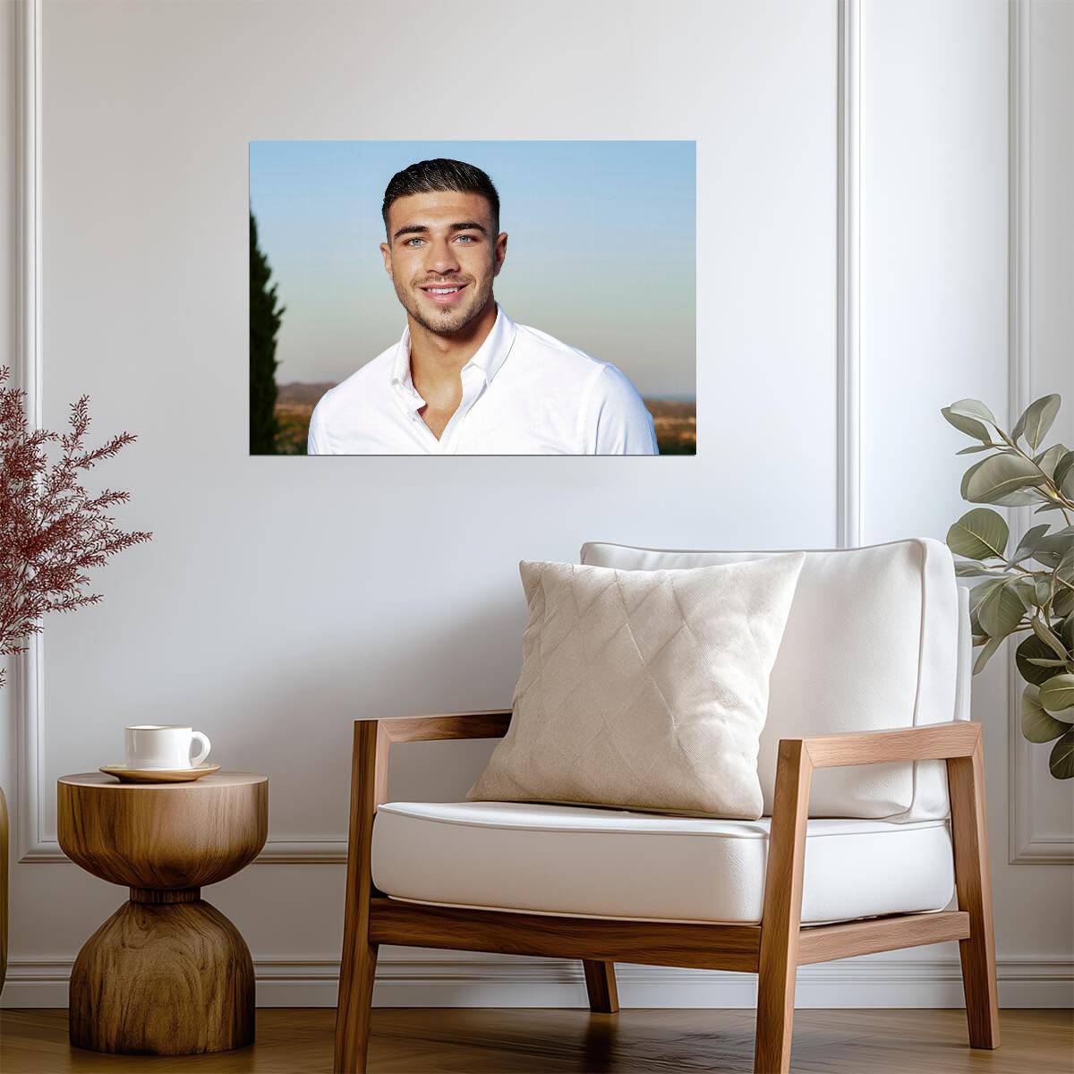 Tommy Fury British Boxer | Professional Boxing Portrait Poster | Combat Sports Wall Art - Sports Poster