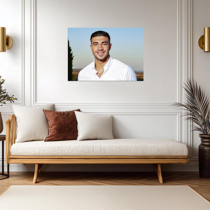 Tommy Fury British Boxer | Professional Boxing Portrait Poster | Combat Sports Wall Art - Sports Poster