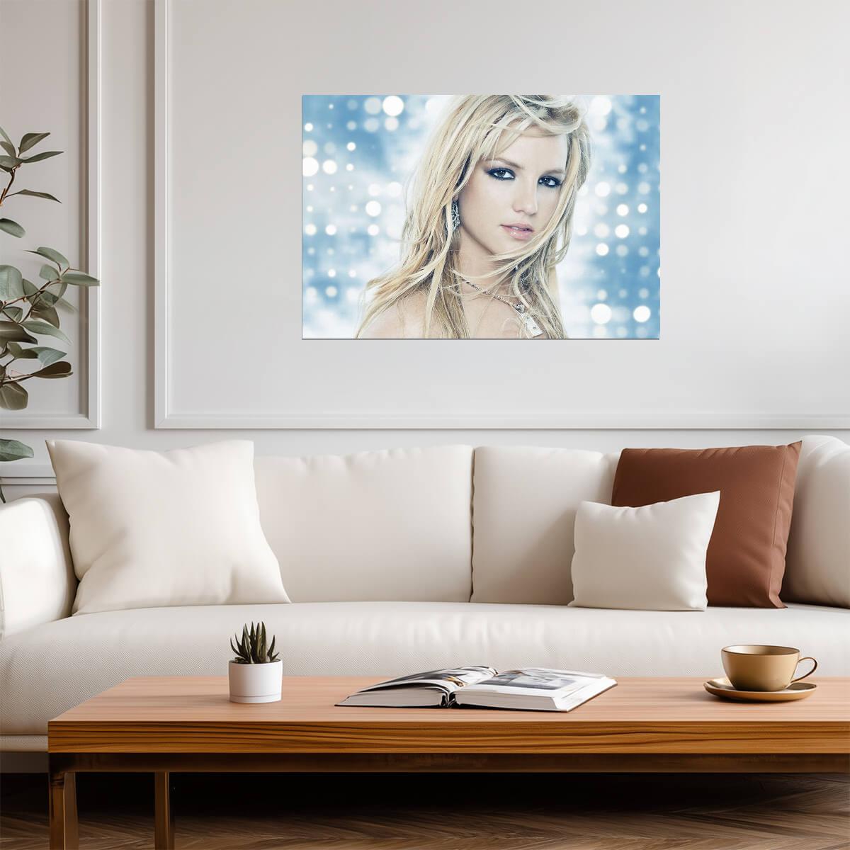 Britney Spears Y2K Era Photoshoot | Pop Music Poster | Nostalgic Wall Art - Music Poster