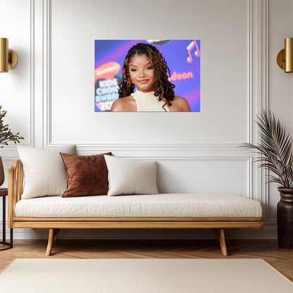 Halle Bailey | Red Carpet Look | Fan Poster - Music Poster