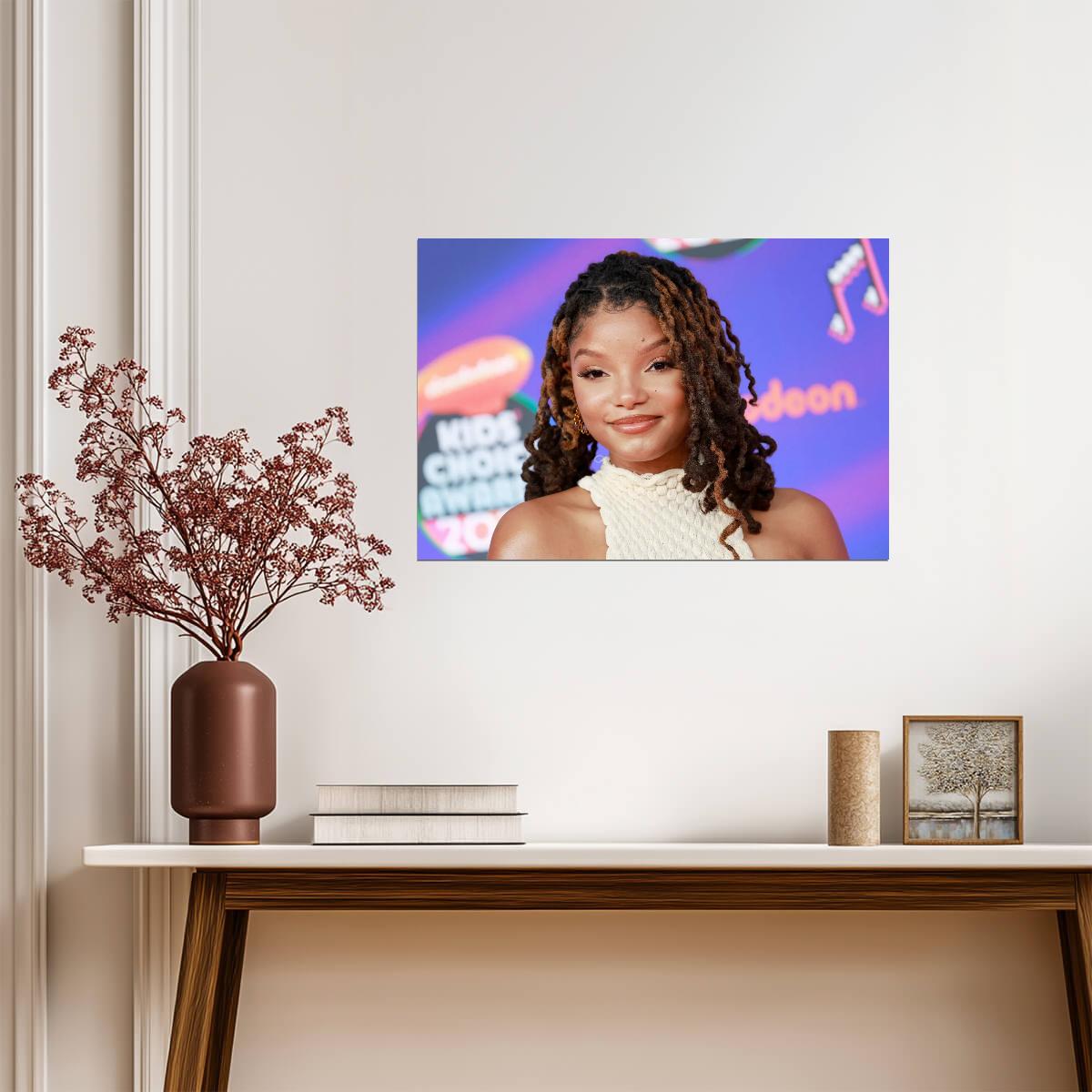 Halle Bailey | Red Carpet Look | Fan Poster - Music Poster