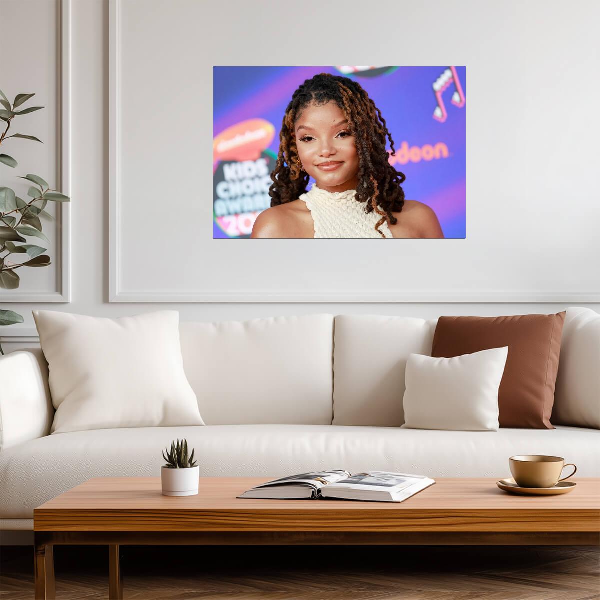 Halle Bailey | Red Carpet Look | Fan Poster - Music Poster