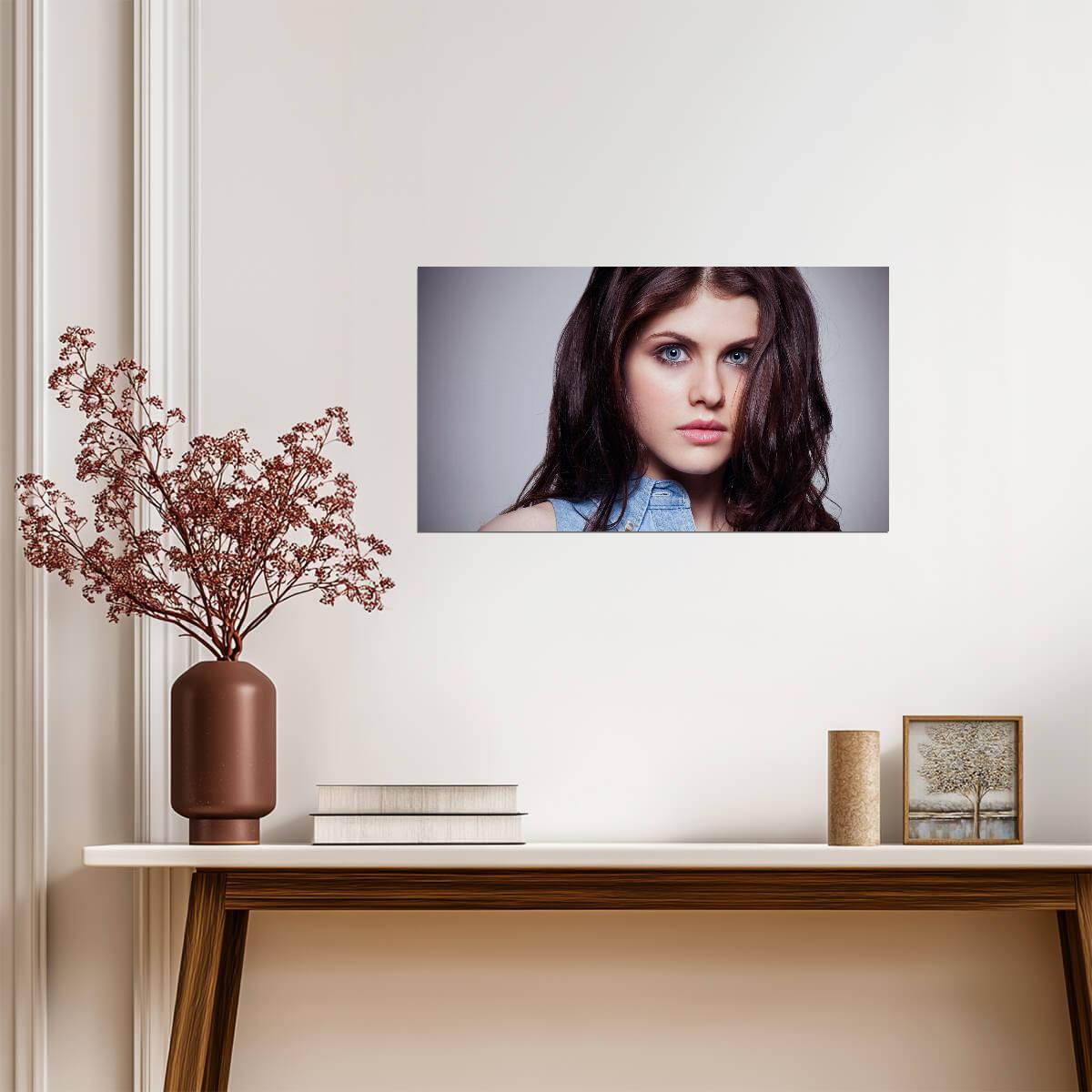 Alexandra Daddario | Film Actress Poster | Celebrity Art - Celebrities Poster
