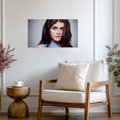 Alexandra Daddario | Film Actress Poster | Celebrity Art - Celebrities Poster