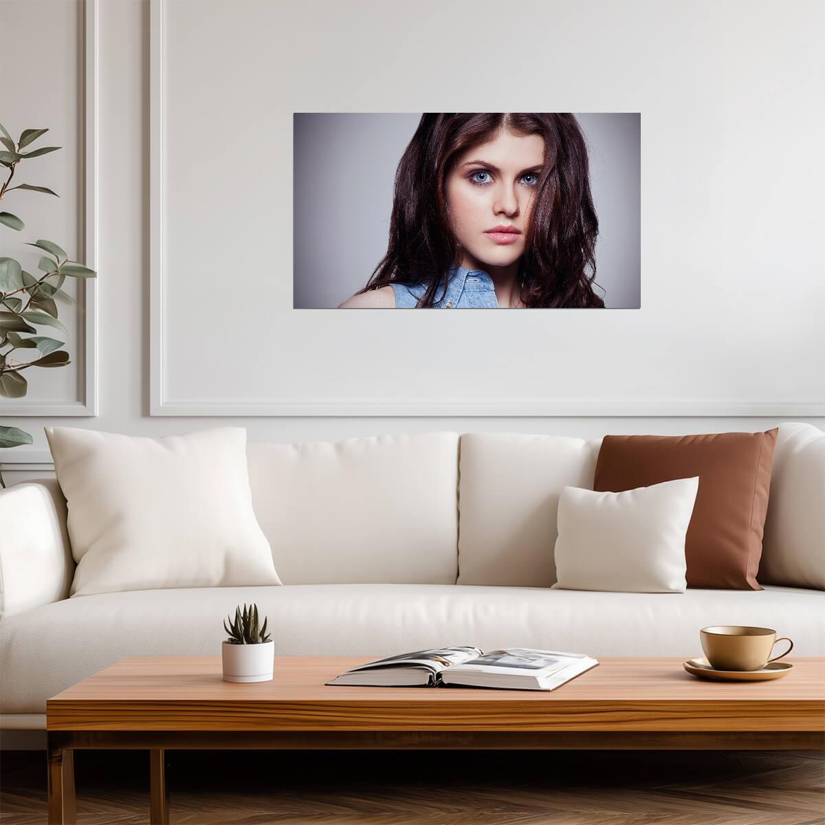 Alexandra Daddario | Film Actress Poster | Celebrity Art - Celebrities Poster