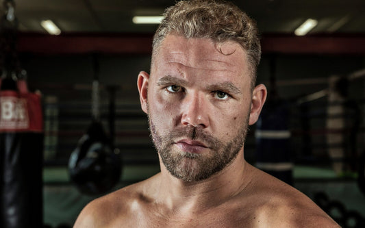 Billy Joe Saunders Intense Portrait | Professional Boxing Poster | British Combat Sports Art - Sports Poster