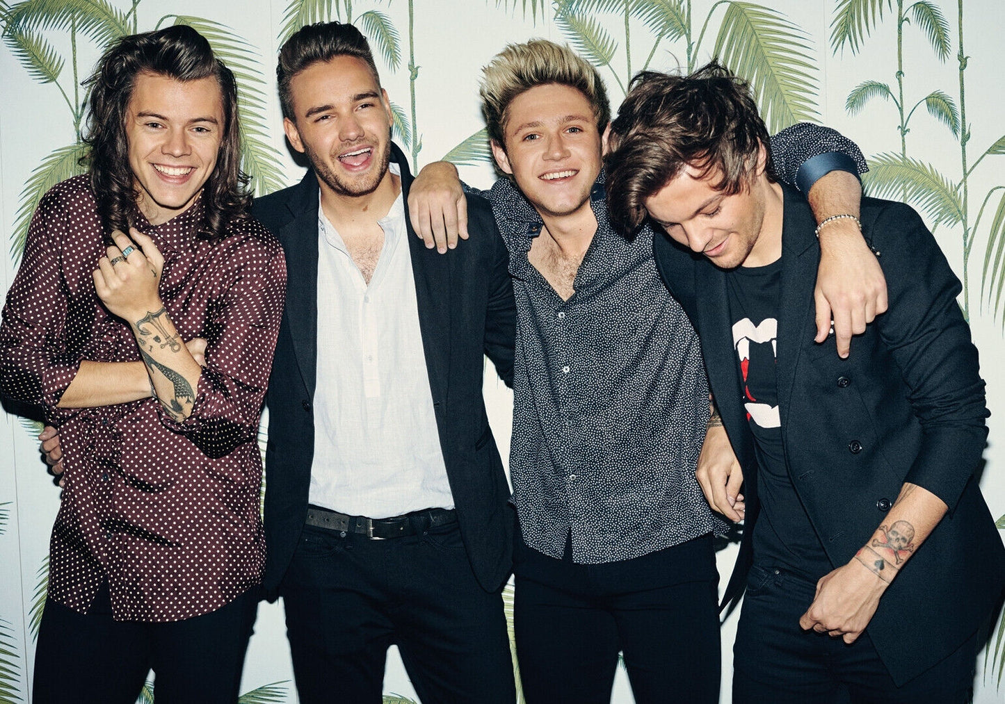 One Direction Candid Group Photo | Four Member Era | Pop Music Poster - Music Poster