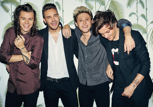 One Direction Candid Group Photo | Four Member Era | Pop Music Poster - Music Poster