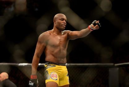 Anderson Silva UFC Champion | MMA Action Photo Poster | Combat Sports Legend Art - Sports Poster