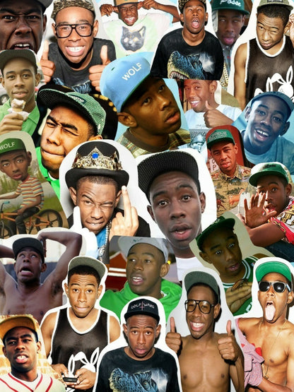 Tyler The Creator Collage | Odd Future Era Poster | Hip Hop Tribute Art - Music Poster