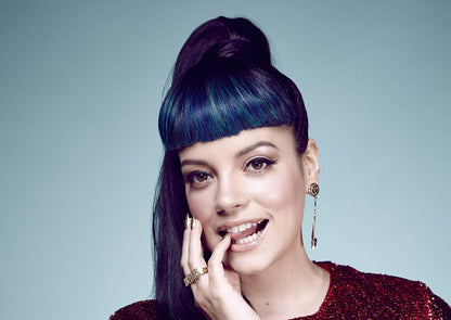 Lily Allen Poster | British Pop Singer Print - Music Poster