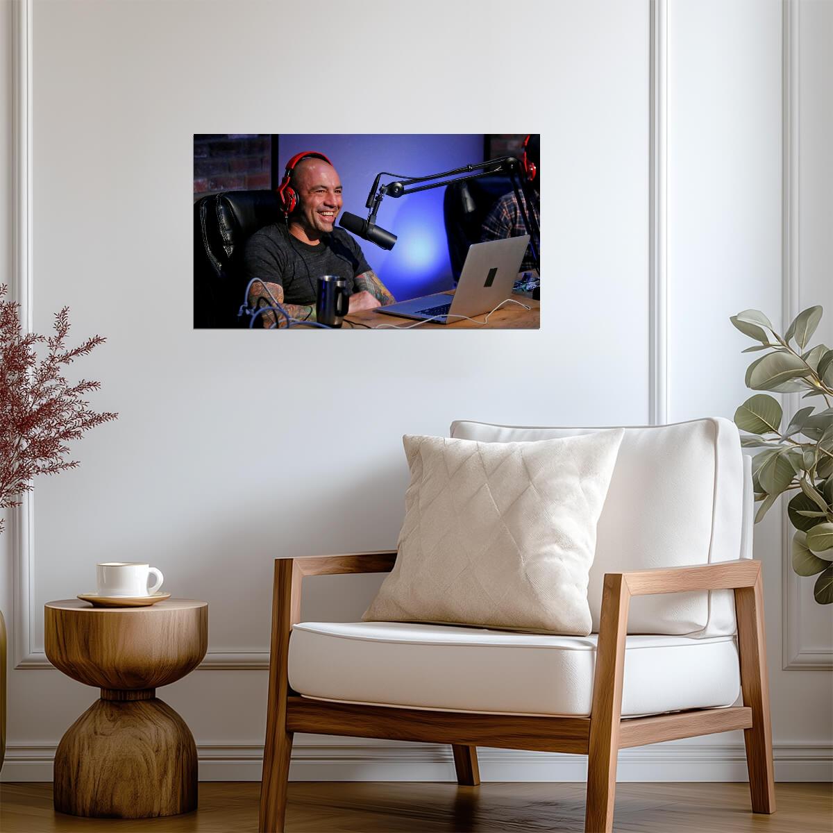 Joe Rogan The Joe Rogan Experience | Live Podcast Photo Poster | Man Cave Decor - Celebrities Poster