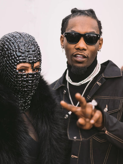 Cardi B and Offset | Hip Hop Couple | Rapper Duo Poster - Music Poster