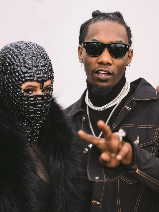 Cardi B and Offset | Hip Hop Couple | Rapper Duo Poster - Music Poster