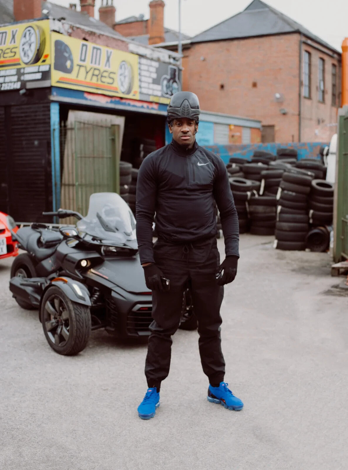 Bugzy Malone with Can-Am Spyder | UK Rapper Poster | Urban Music Wall Art - Music Poster