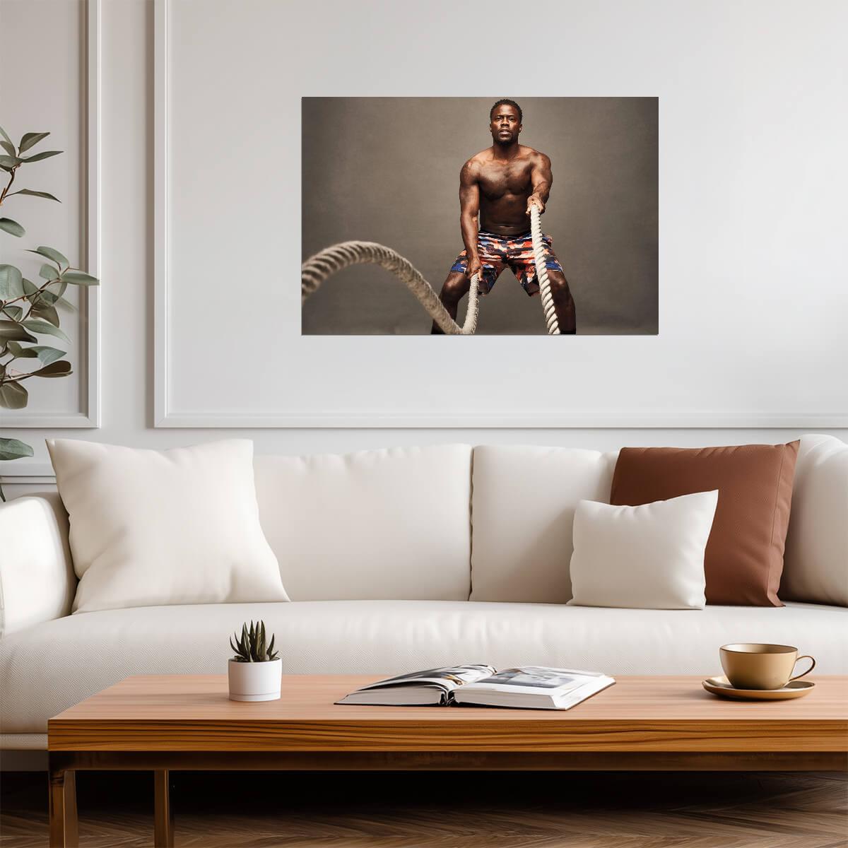 Kevin Hart Wall Art | Stand Up Comedian Poster - Celebrities Poster