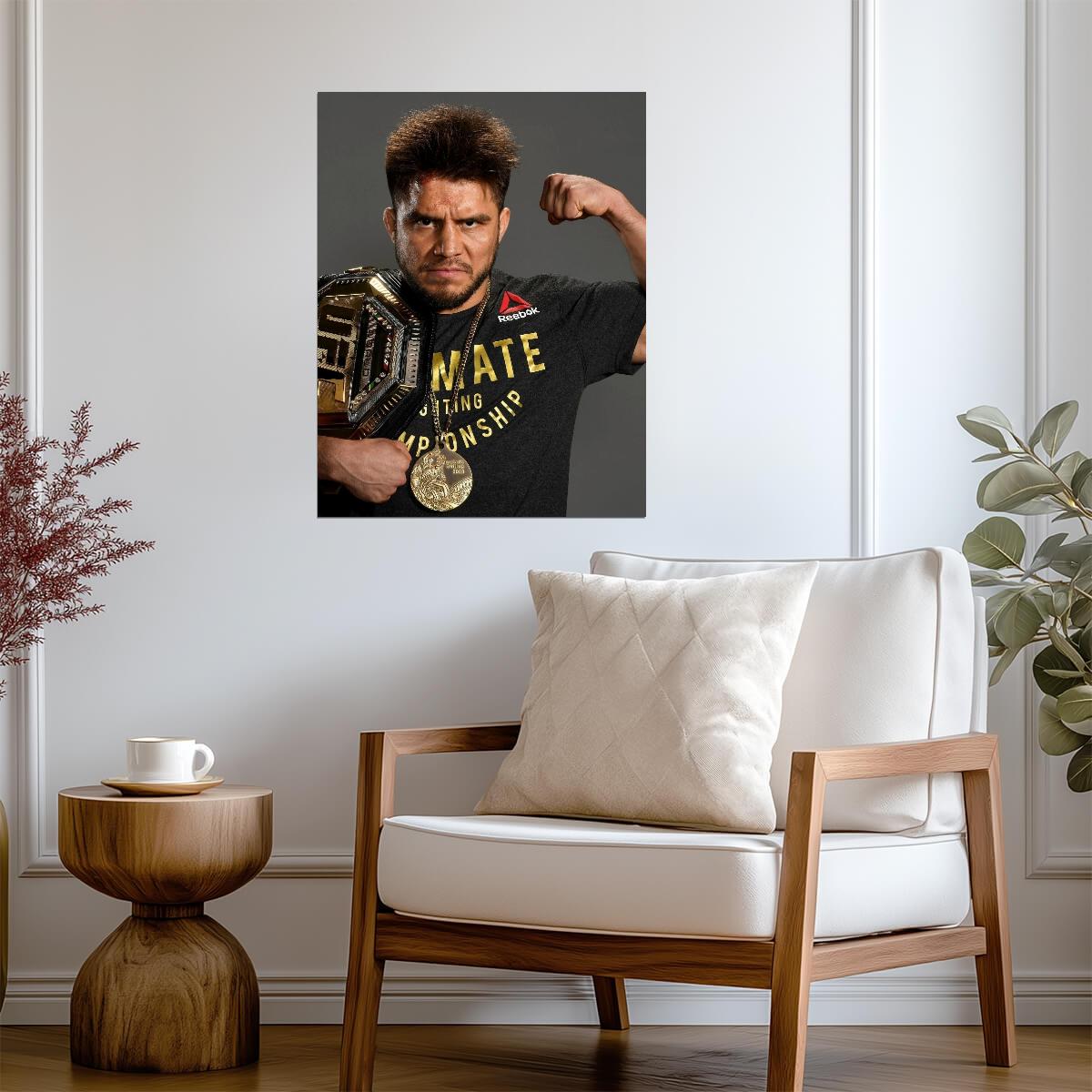 Henry Cejudo Triple C | MMA Fighter Poster | Combat Sports Legend Art - Sports Poster
