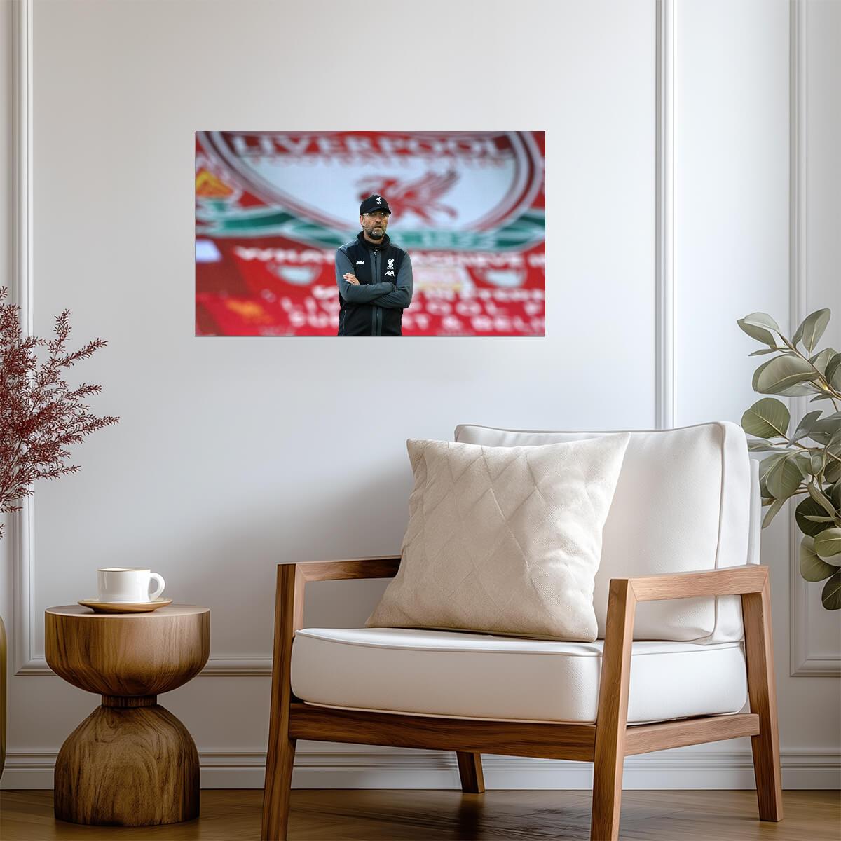 Jurgen Klopp Liverpool FC Manager | Soccer Poster | Sports Photography Wall Art - Sports Poster
