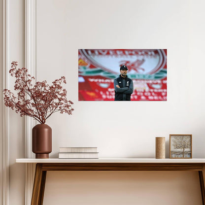 Jurgen Klopp Liverpool FC Manager | Soccer Poster | Sports Photography Wall Art - Sports Poster