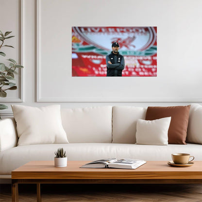Jurgen Klopp Liverpool FC Manager | Soccer Poster | Sports Photography Wall Art - Sports Poster