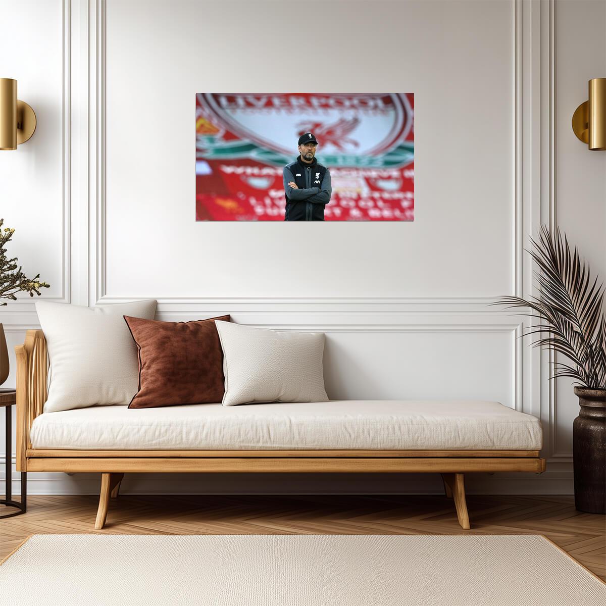 Jurgen Klopp Liverpool FC Manager | Soccer Poster | Sports Photography Wall Art - Sports Poster