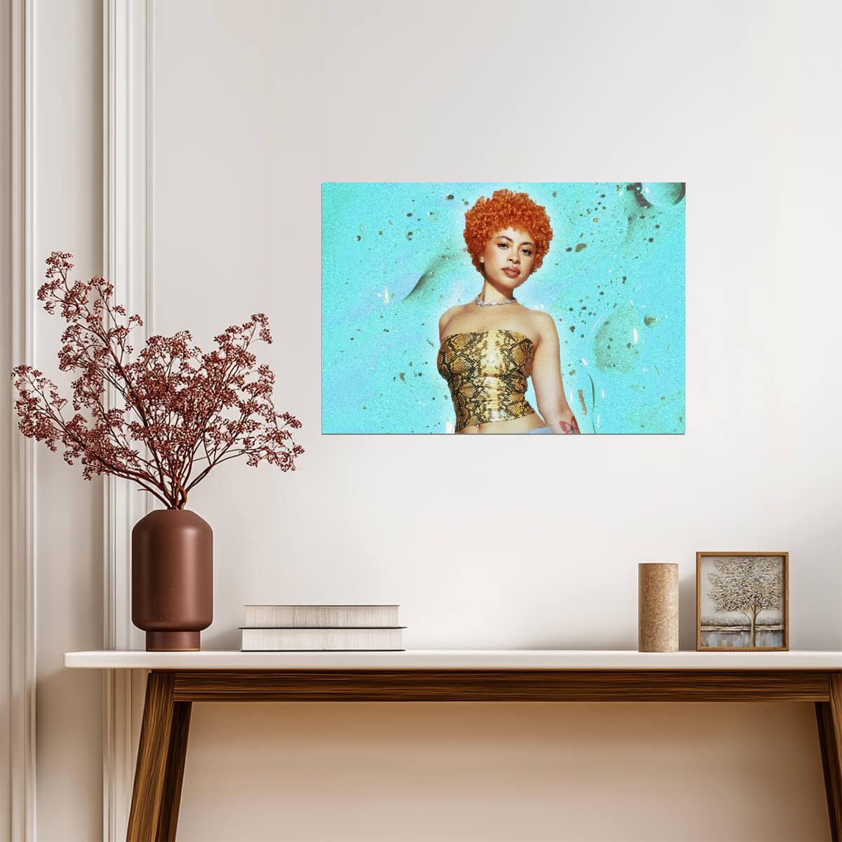 Ice Spice | Stylized Art | Hip Hop Fan Poster - Music Poster