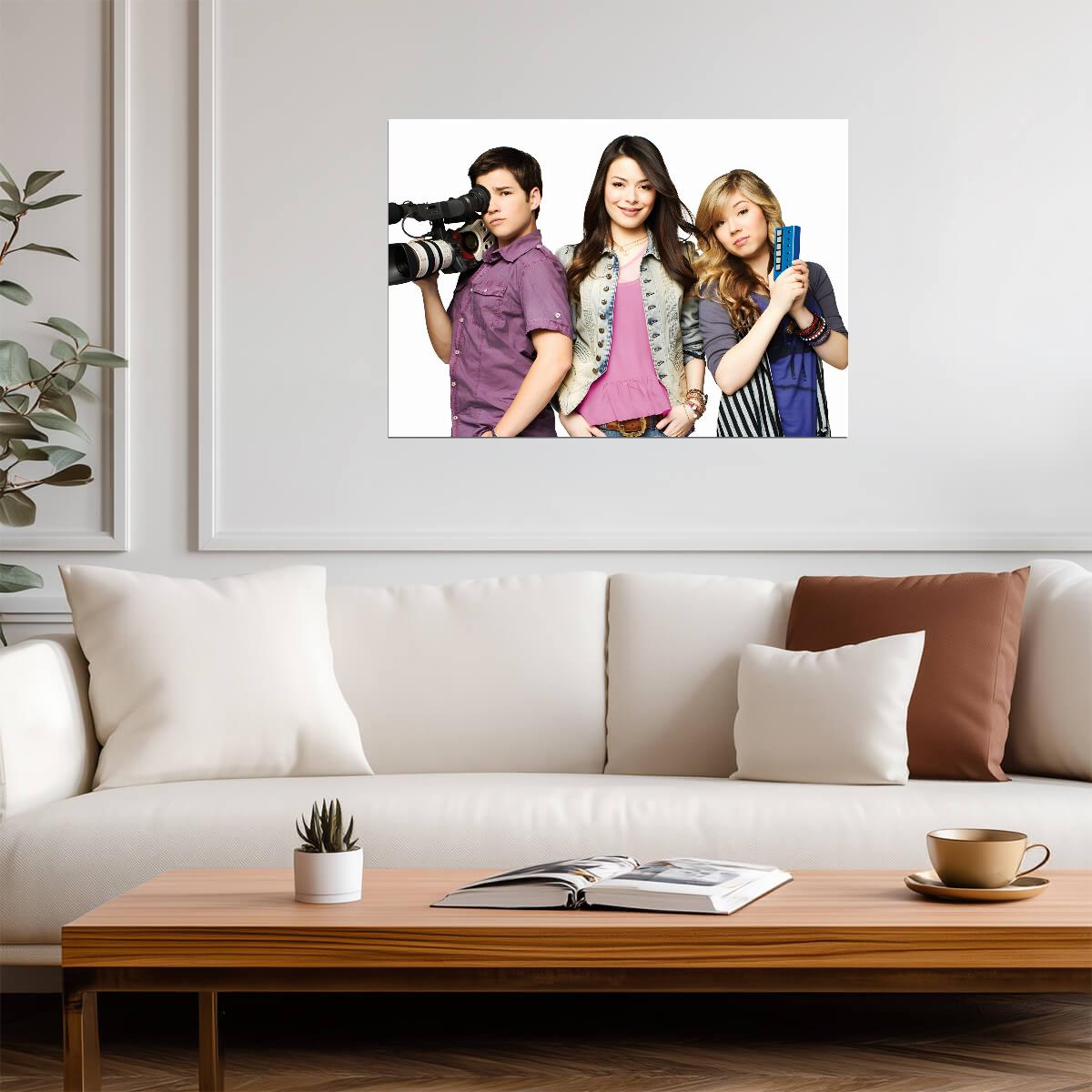 iCarly | Funny Moments | Entertainment Poster - Movies & TV Poster