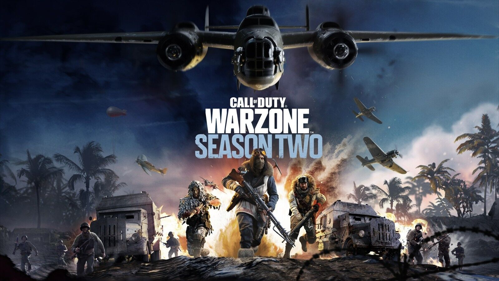 Call of Duty Warzone Season Two Vanguard | Battle Royale Promo Poster | FPS Gamer Gift - Video Games Poster