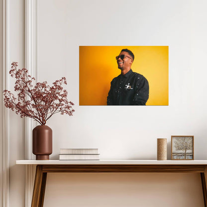 Lupe Fiasco Wall Art | American Rapper Poster - Music Poster