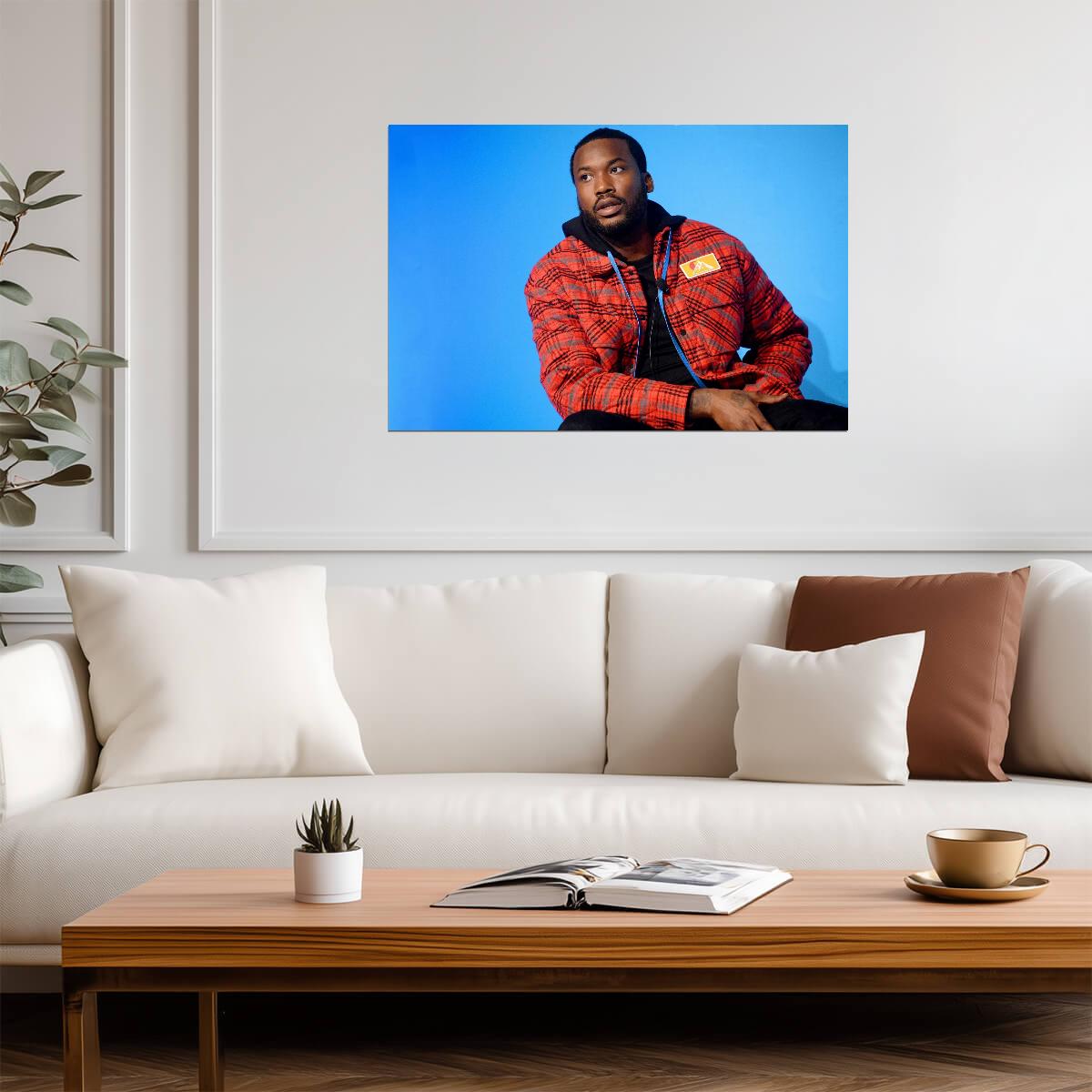 Meek Mill Wall Art | American Rapper Poster - Music Poster