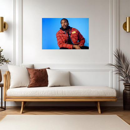 Meek Mill Wall Art | American Rapper Poster - Music Poster