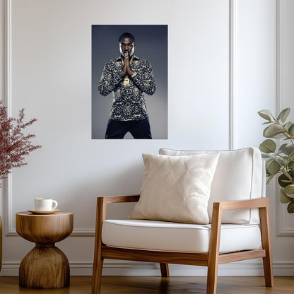 Meek Mill Print | Hip Hop Rap Poster - Music Poster