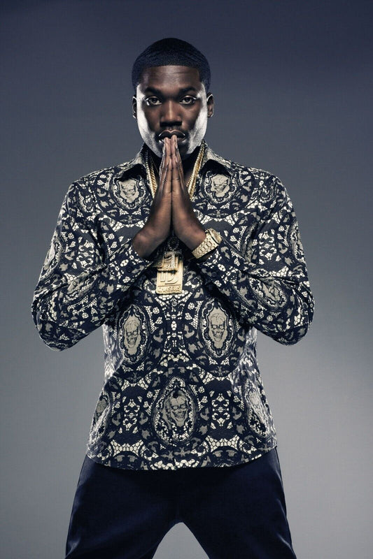 Meek Mill Print | Hip Hop Rap Poster - Music Poster