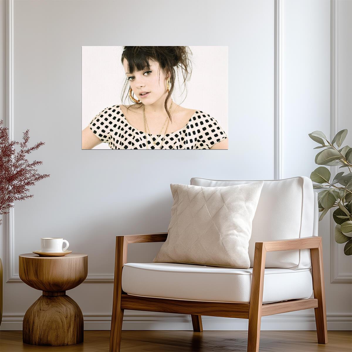 Lily Allen Wall Art | Pop Singer Poster - Music Poster