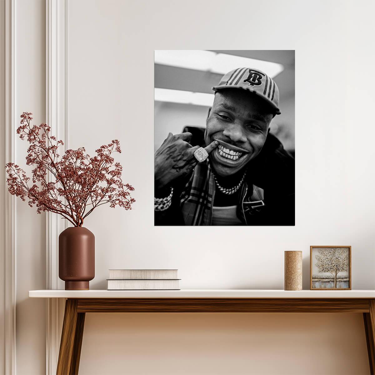 DaBaby | Hip Hop Artist | Rapper Portrait Poster - Music Poster