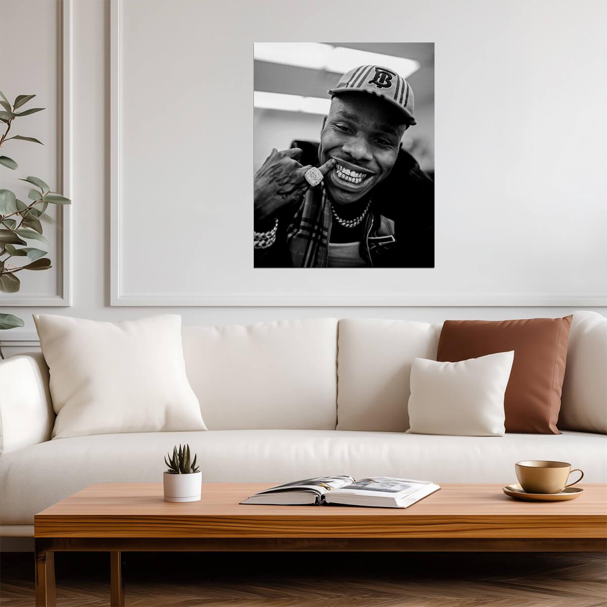 DaBaby | Hip Hop Artist | Rapper Portrait Poster - Music Poster