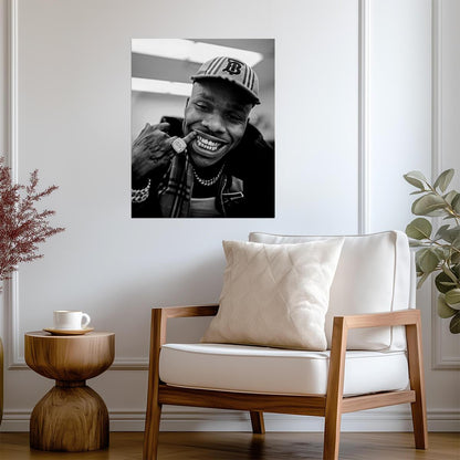 DaBaby | Hip Hop Artist | Rapper Portrait Poster - Music Poster